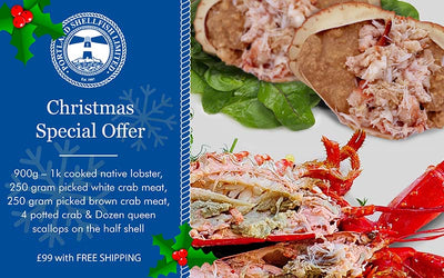 A Very Special Christmas Offer! Lobster, Crab and Scallops