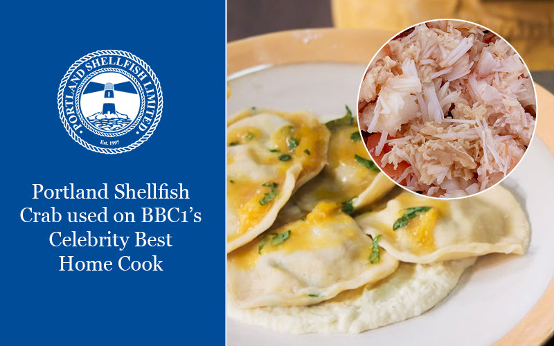 Portland Shellfish Crab used on BBC1's Celebrity Best Home Cook